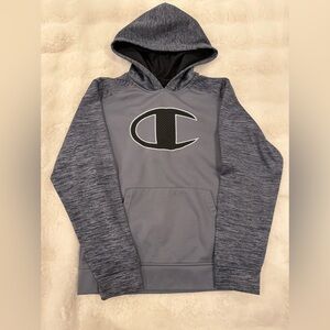 Champion Gray Hoodie Sweater